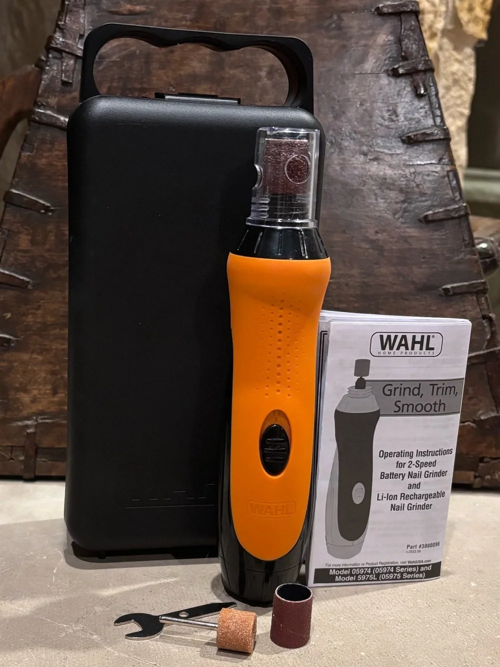 Wahl 2 Speed Battery Dog Nail Grinder